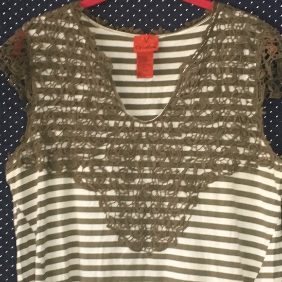 Designer Top with Crochet Details - Picture 2 of 4